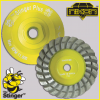 The Stinger Grinding Aluminum Cup Wheels by Nikon Diamond